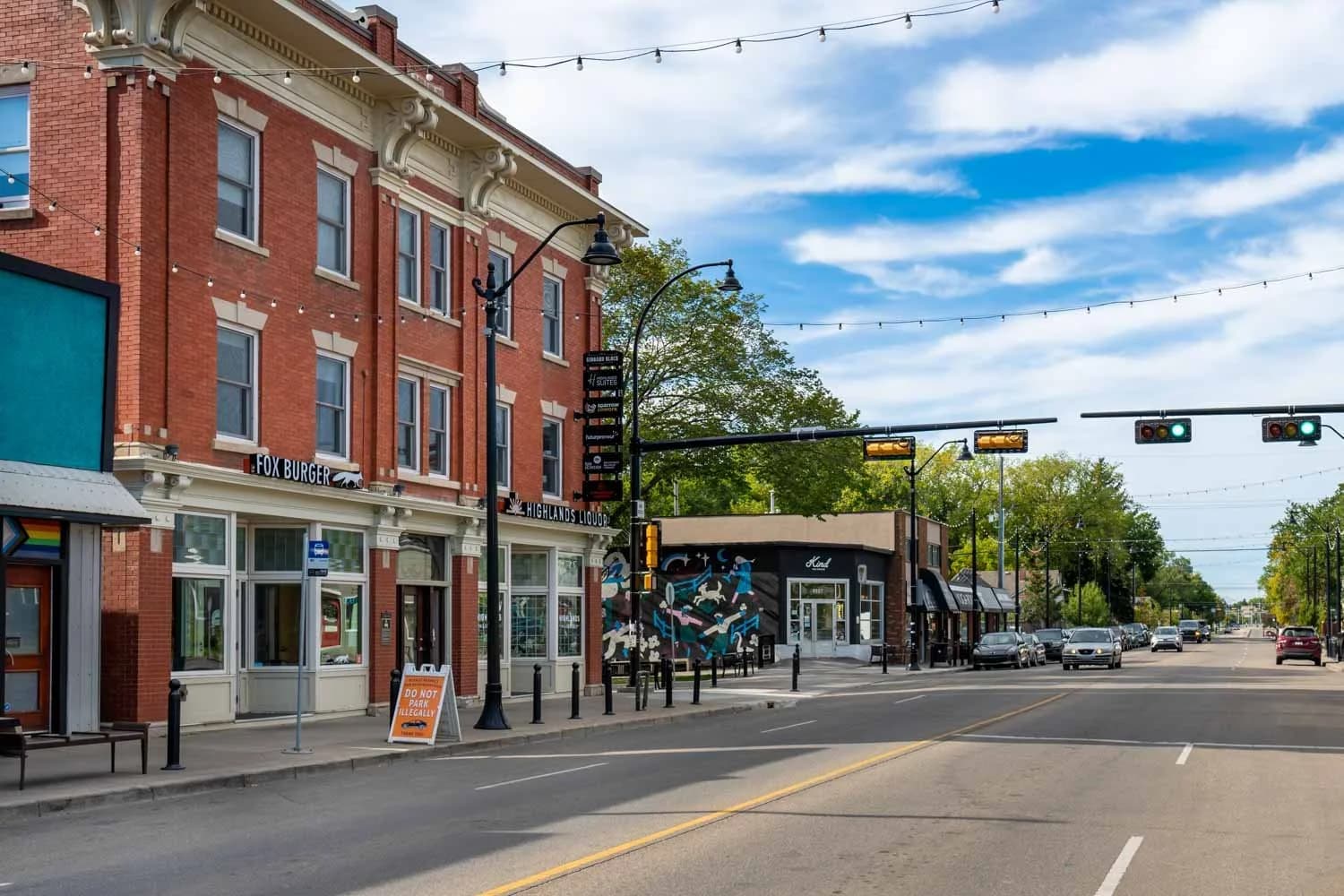 The Gibbard Block in Highlands, Edmonton